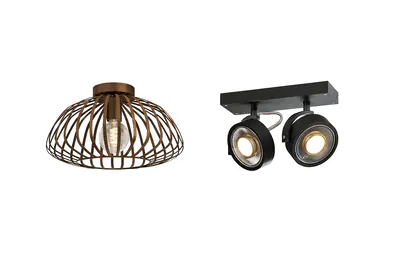 Taklamper stue