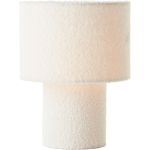 Brilliant Bordlampe Teddy Metall Tekstil Beige | 230mm - Egnet for 1x E27