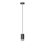 Emibig Pendel Lampe Fumiko Stål Svart | Egnet for 1x GU10 - Max 10W
