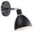Nordlux Ray Veggbelysning Metall Svart | Egnet for E14