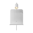 Nordlux Veggbelysning Roomi Metall Hvit | IP20 - Egnet for 1x GU10 - med USB