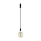 Eglo Pendel Lampe Vignanello Svart 827 Ekstra Varm Hvit | IP44 - Batteridrevet