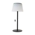 Eglo Bordlampe Scordiano Solar Stål Svart 2W 220lm - 830-840-865 CCT | IP44 - USB-C
